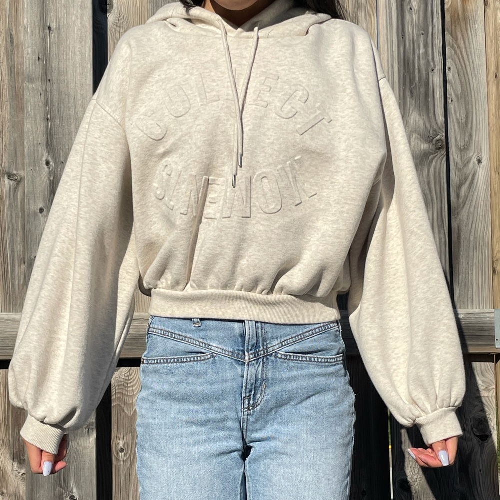 H&M Cropped Hoodie